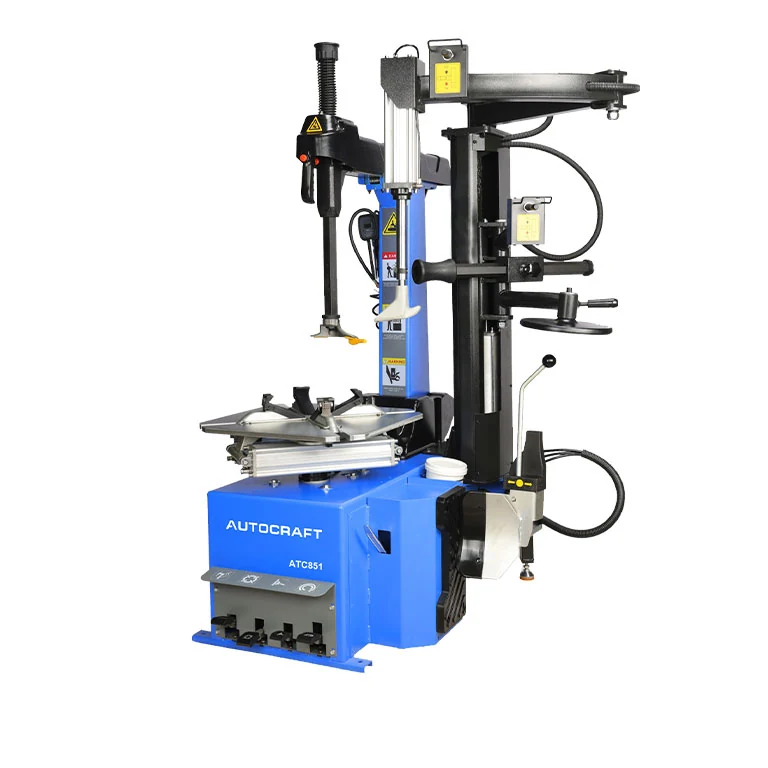ATC851 tilting column tyre changer with assistant arm