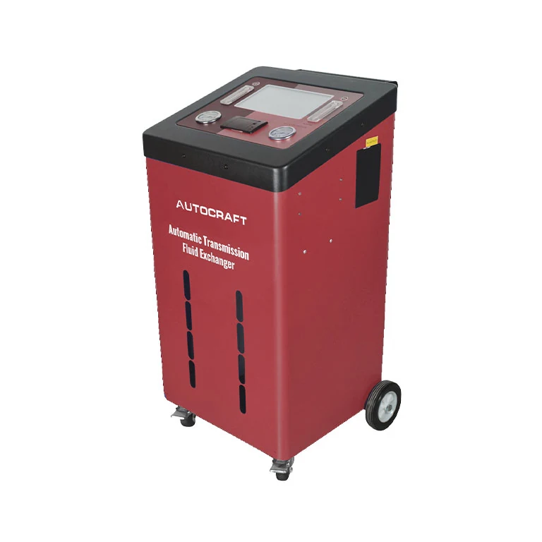 ATF500S transmission fluid exchanger with large touch screen