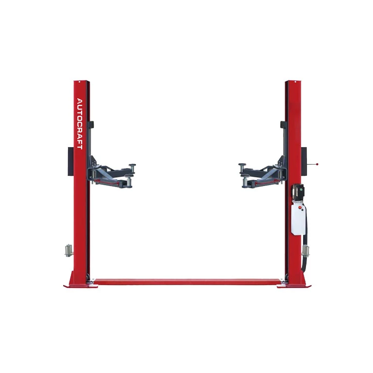 ATL40BS base floor two post lift with single side manual lock