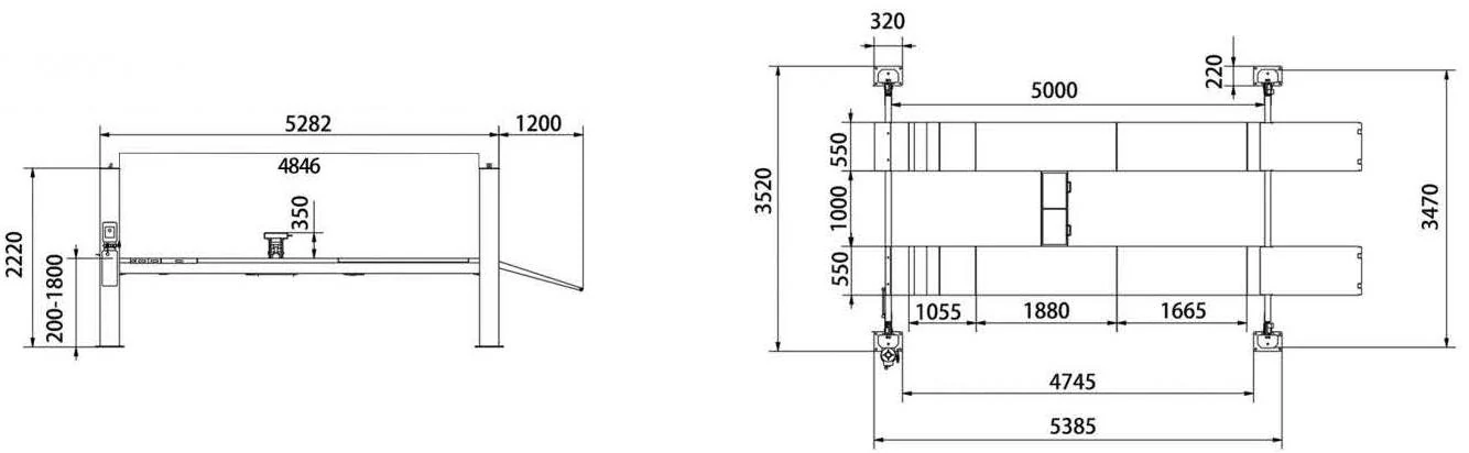 AFL50 specification table from the manufacturer