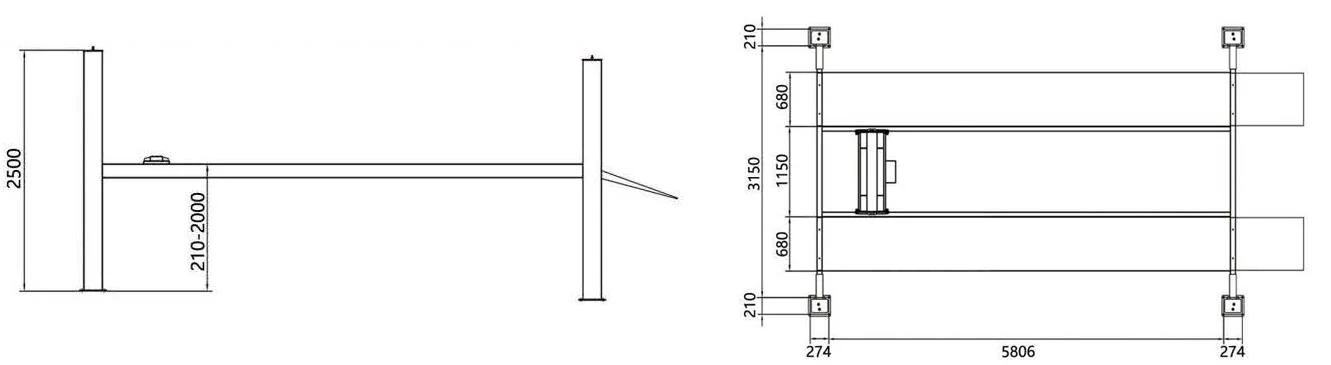 AFL80 specification table from the manufacturer