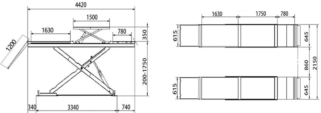 ASL40T specification table from the manufacturer