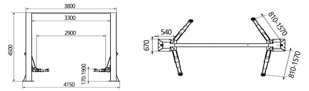 ATL80CA specification table from the manufacturer