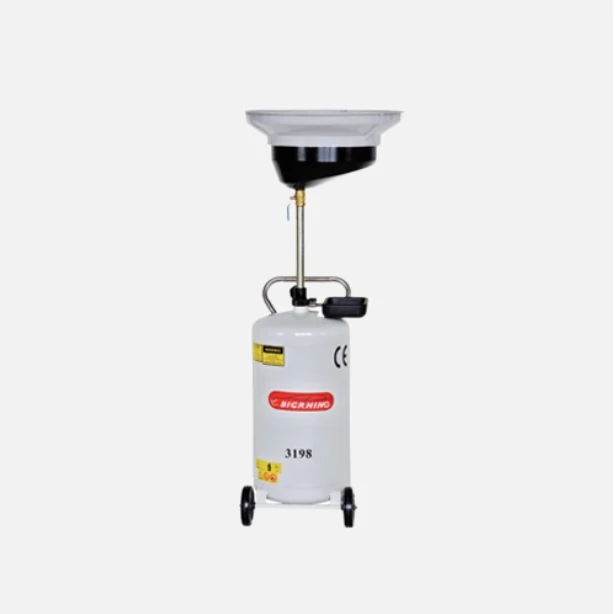 Oil Drainer 3198 with 80 litre tank and adjustable collection plate
