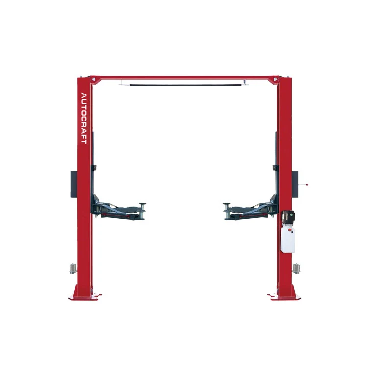 ATL40CS clear floor two post lift with single side release