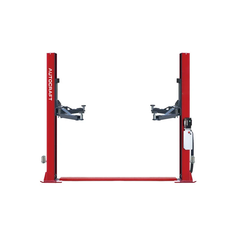 ATL40B base floor two post lift with floor plate and manual locks