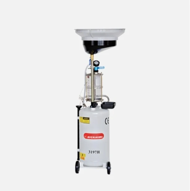 Waste Oil Extractor and Drainer 3197H with 90 litre tank and monitoring window