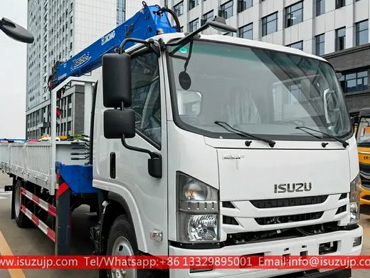 ELF boom truck with XCMG crane