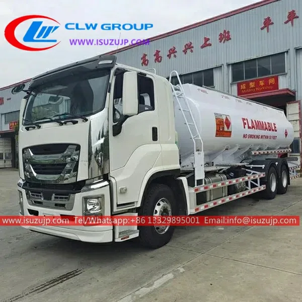 10 Wheeler ISUZU GIGA Flammable Tanker Truck