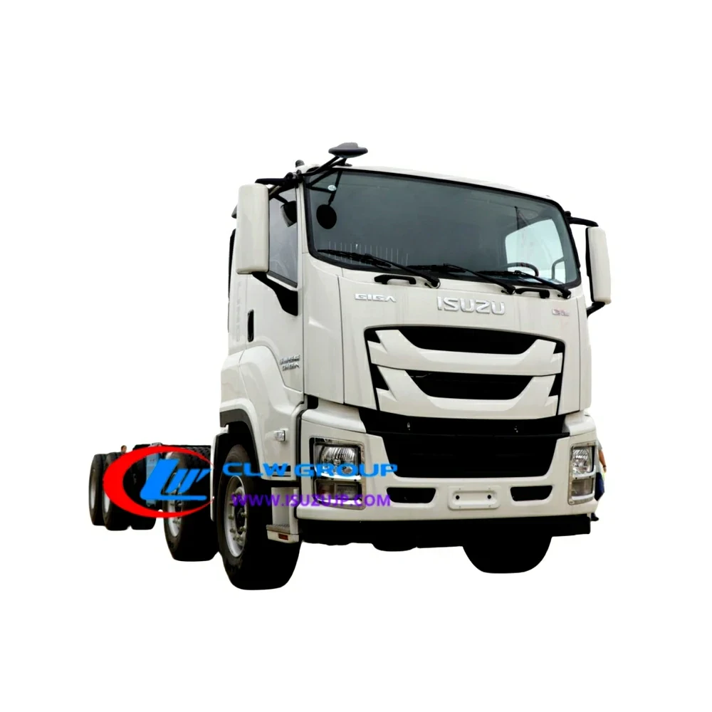 12 Wheeler ISUZU GIGA 460HP 520HP Heavy Duty Truck Chassis view 5