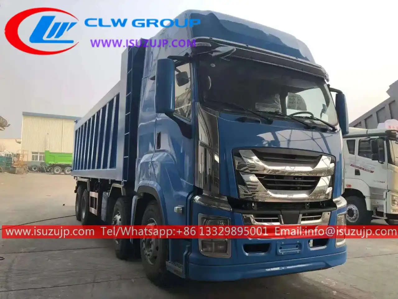 12 Wheeler ISUZU GIGA Forward Tipper Truck view 3