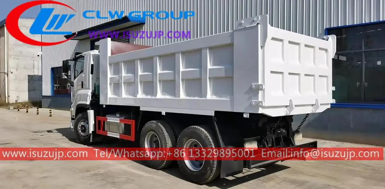 18cube Tri Axle Dump Truck for Sale view 3
