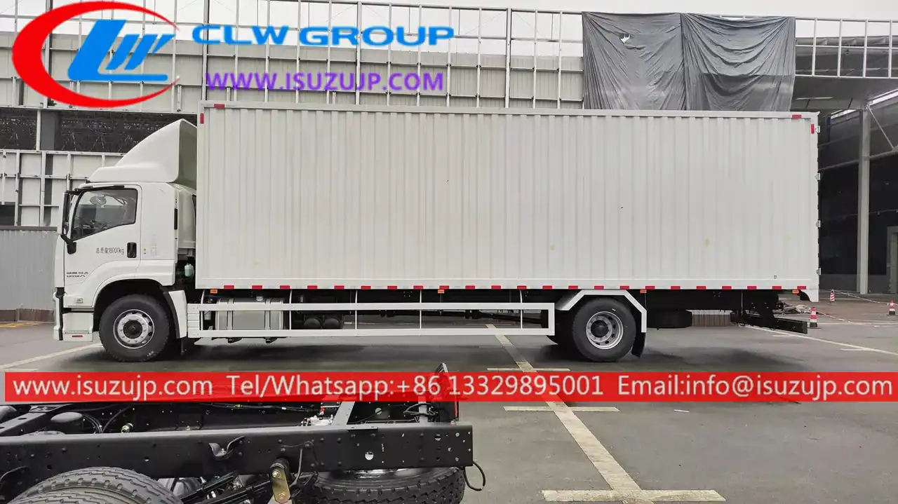2022 Model ISUZU FVR 15 Ton Cargo Container Truck view 4