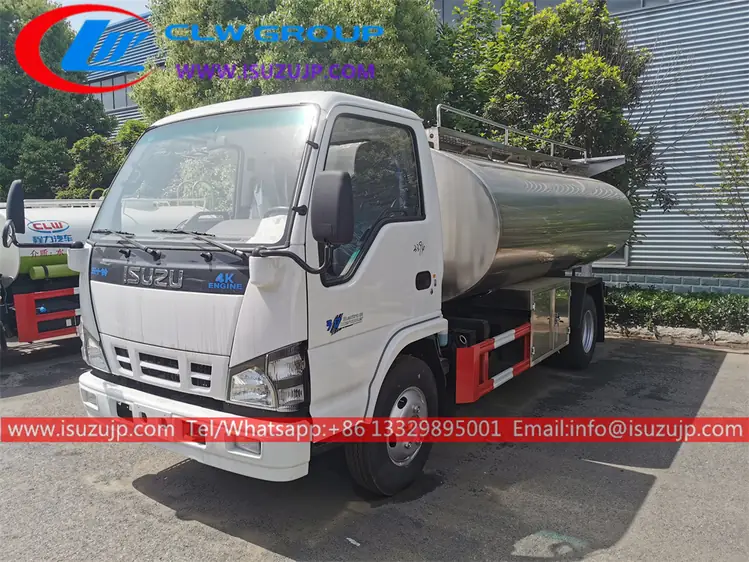 2023 Year ISUZU 120HP Mini Milk Transportation Truck for Sale Uganda view 3