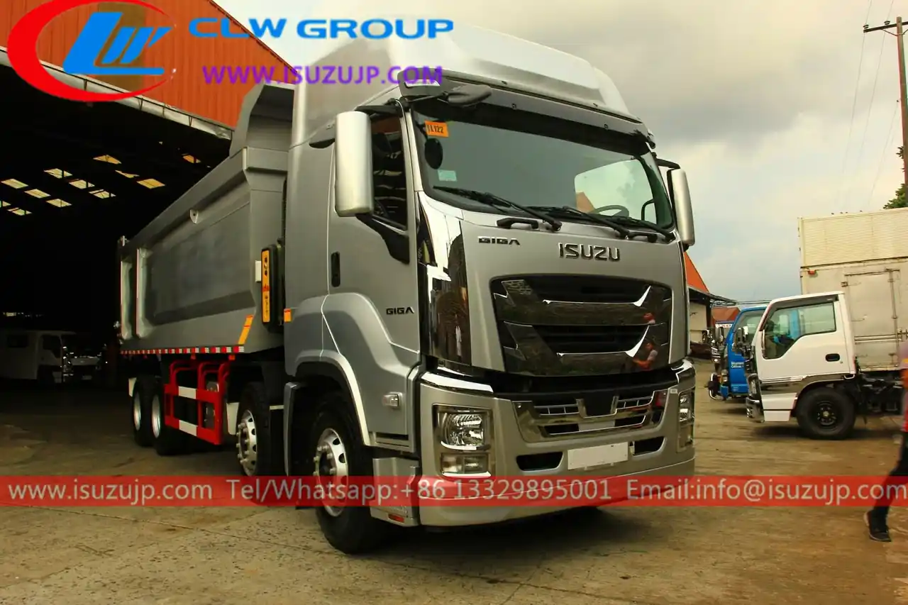 460HP ISUZU GIGA VC61 8×4 Biggest Dump Gravel Truck view 2