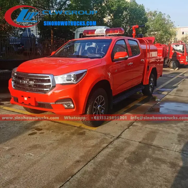 4WD ISUZU Pickup Mini Water Mist Fire Truck for Sale Philippines view 3