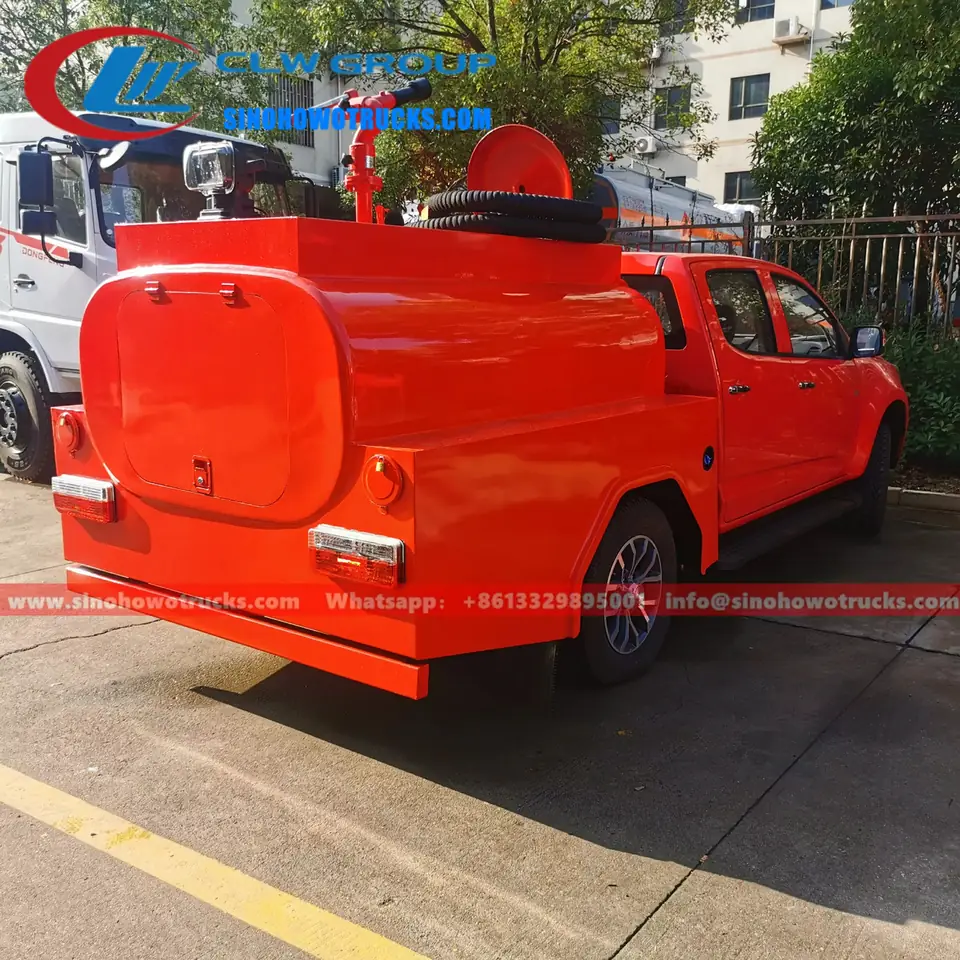 4WD ISUZU Pickup Mini Water Mist Fire Truck for Sale Philippines view 4