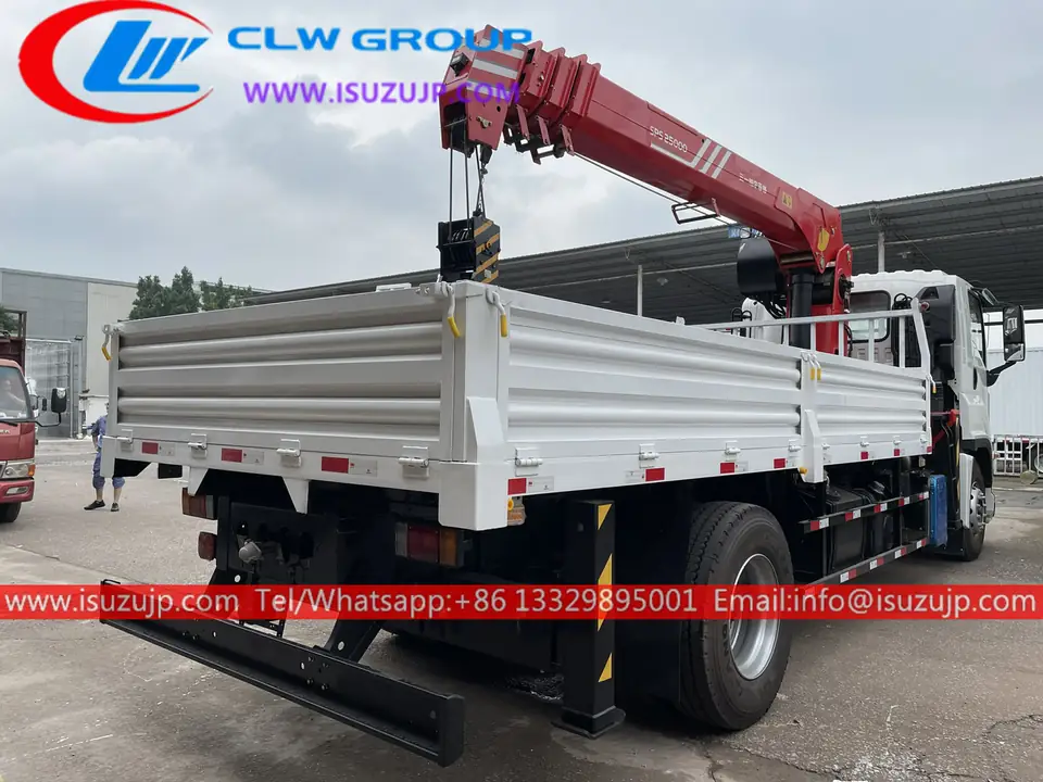 4×2 ISUZU GIGA 10 Ton Crane Truck for Sale view 4
