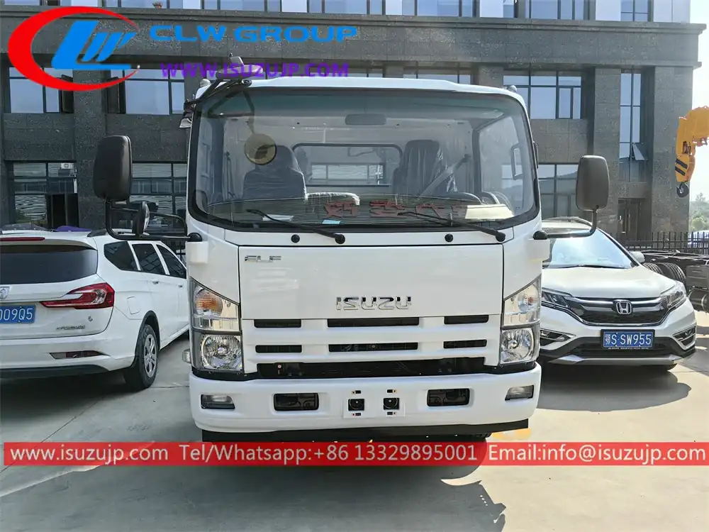 6 Wheels Single Cab ISUZU 700P NPR 7tons Light Truck Chassis for Sale view 2