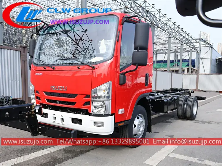 6 Wheels Single Cab ISUZU 700P NPR 7tons Light Truck Chassis for Sale view 4
