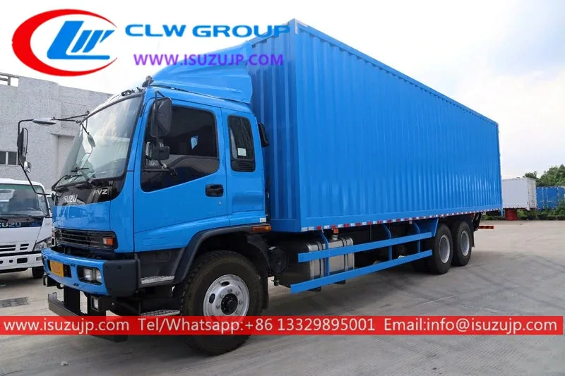 6×4 ISUZU FVZ Heavy Duty 30 Ft Box Truck view 3