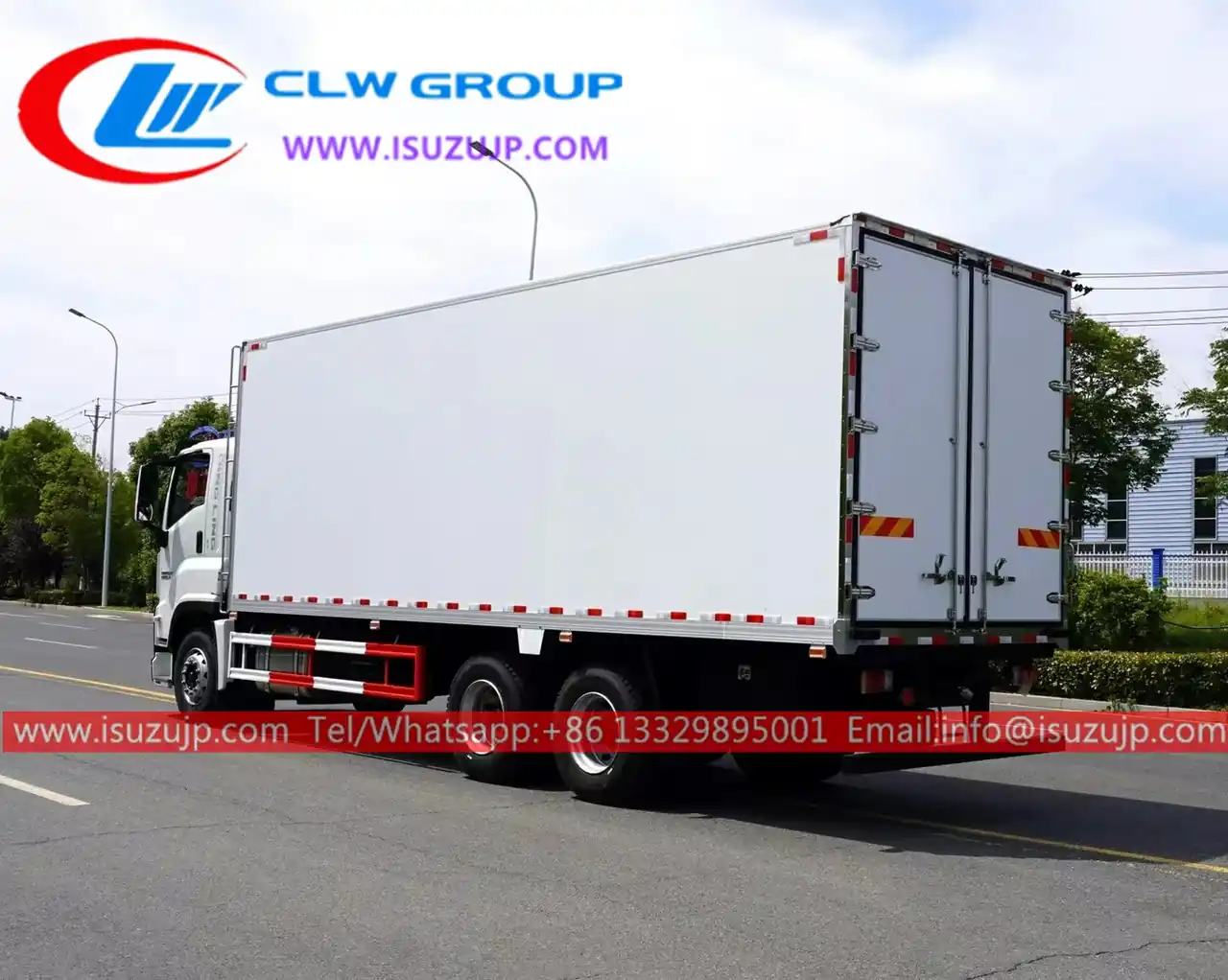 6×4 ISUZU GIGA 20-25tons Refrigerated Van for Sale Philippines view 4