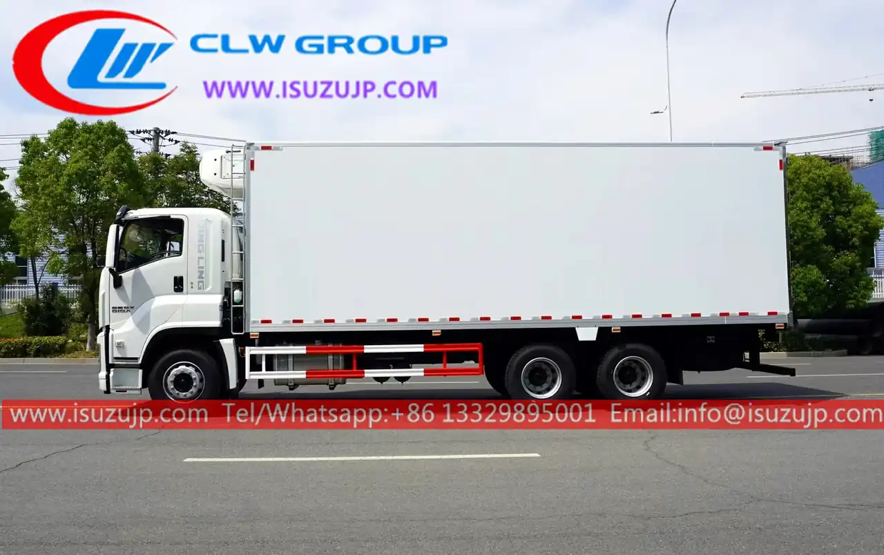 6×4 ISUZU GIGA 20-25tons Refrigerated Van for Sale Philippines view 3