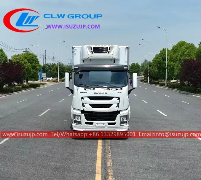 6×4 ISUZU GIGA 20-25tons Refrigerated Van for Sale Philippines view 2