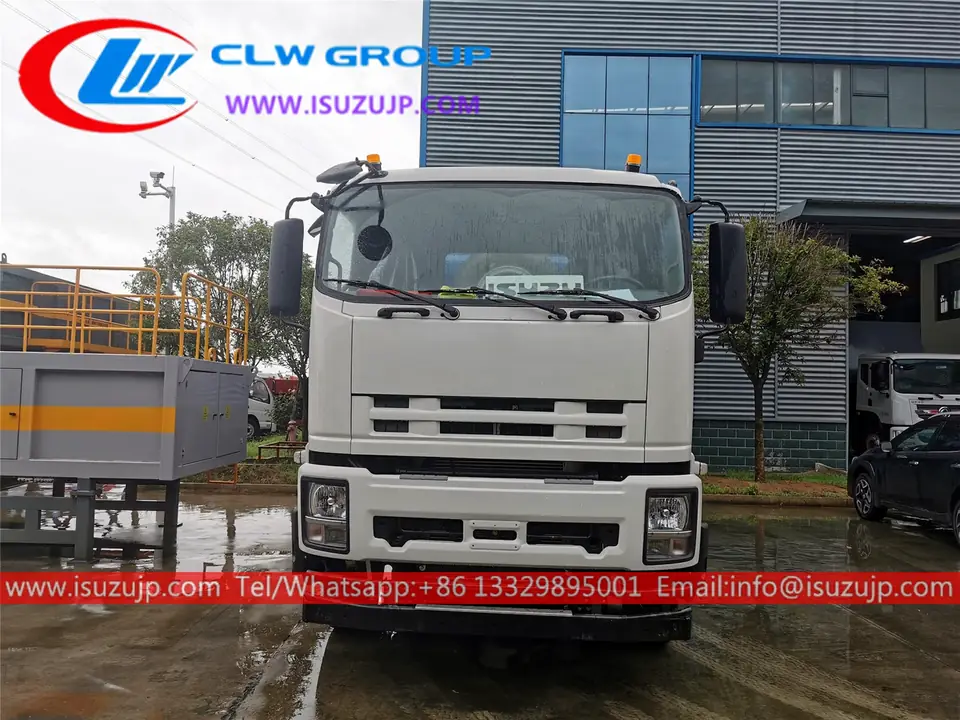 6×4 ISUZU VC61 20tons Hook Lift Dumpster for Sale view 2