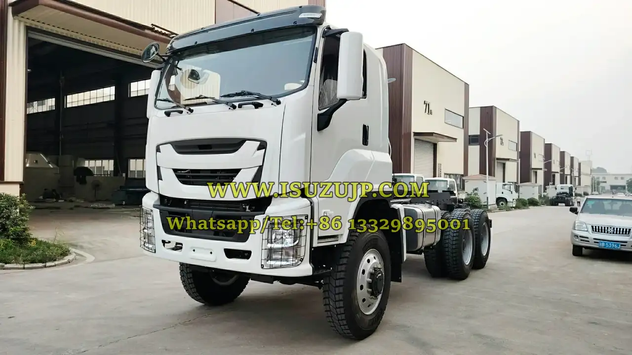 6×6 ISUZU GIGA 25tons Truck Chassis view 3