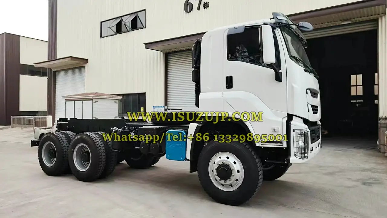 6×6 ISUZU GIGA 25tons Truck Chassis