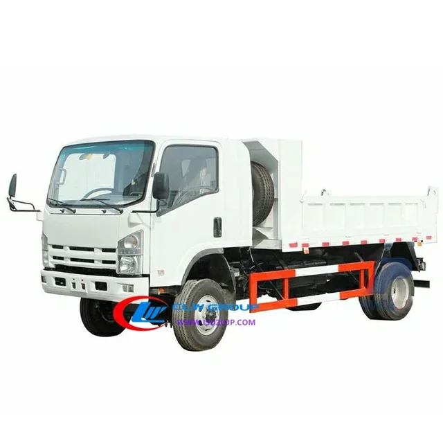ISUZU 100P Double Cabin Small Mining Dump Truck