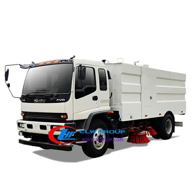 ISUZU NQR Medium Duty Truck Mounted Sweeper for Sale