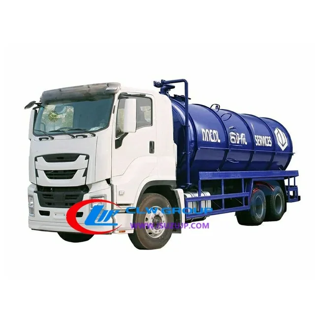 ISUZU GIGA 420HP 20m3 Vacuum Tank Truck for Sale