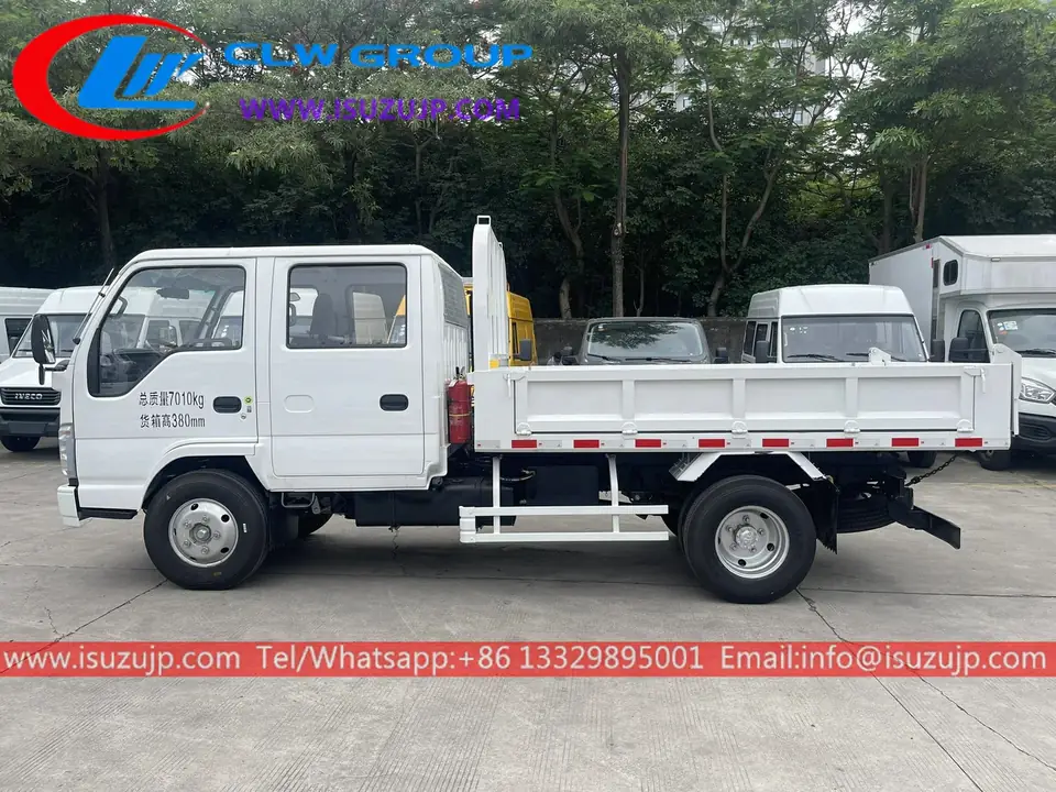 ISUZU 100P Double Cabin Small Mining Dump Truck view 2