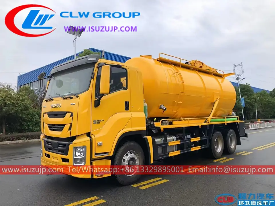 ISUZU 20000liters Jet Vac Tanker for Sale Philippines view 3