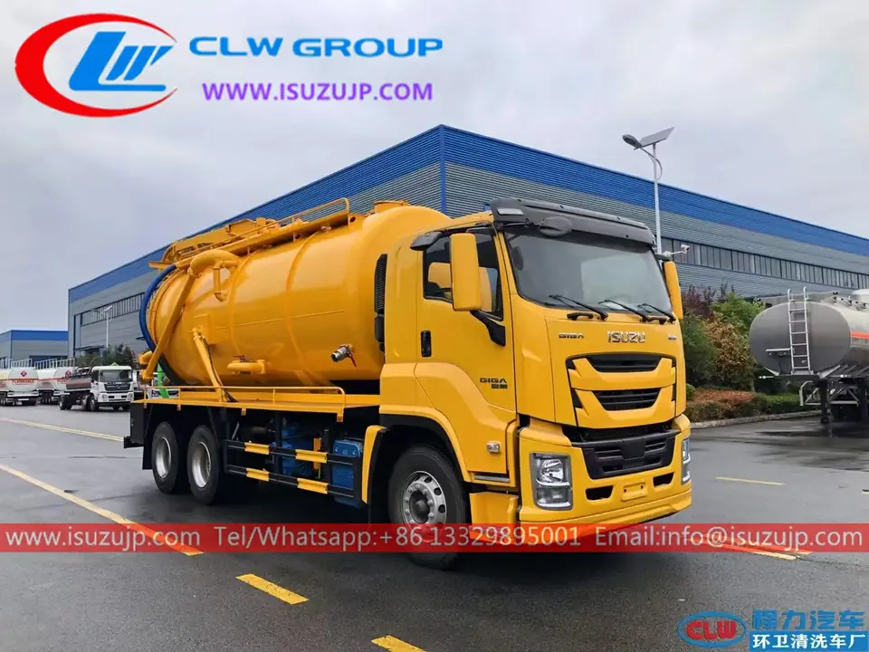 ISUZU 20000liters Jet Vac Tanker for Sale Philippines