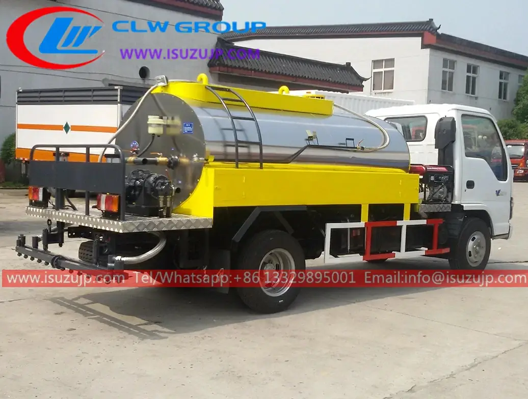 ISUZU 3000liters Asphalt Spreader Truck for Sale Philippines view 2