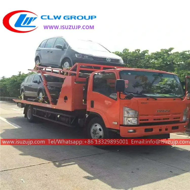 ISUZU 6 Tons One Towing Three Wrecker Truck