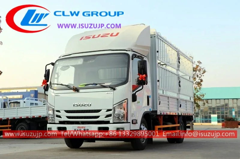 ISUZU EC7 5 Ton Stake Bed Truck view 3
