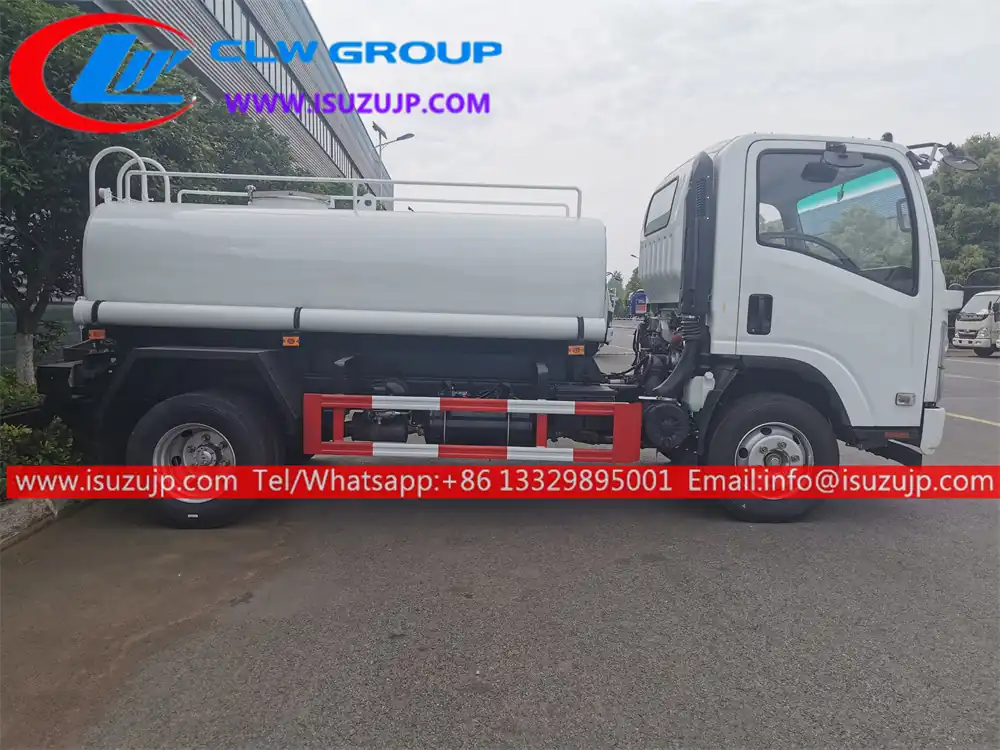 ISUZU ELF 5000liters Pure Water Supply and Distribution Truck for Sale Ethiopia view 2