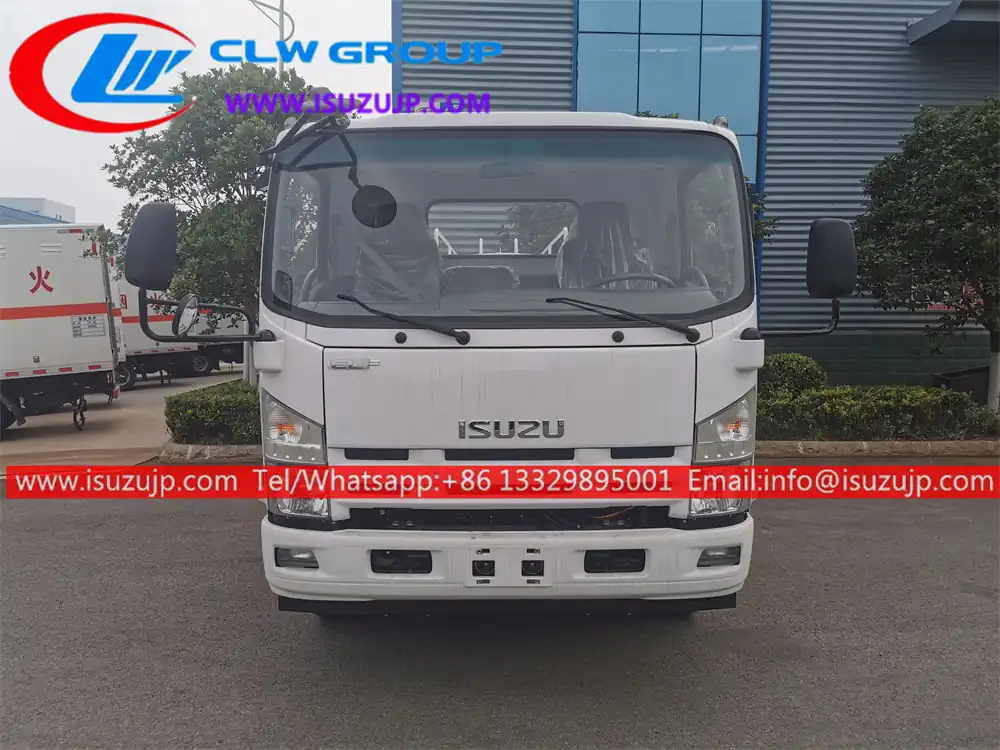 ISUZU ELF 5000liters Pure Water Supply and Distribution Truck for Sale Ethiopia view 3