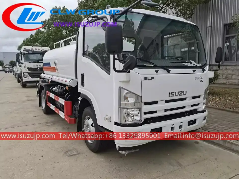 ISUZU ELF 6000liters Emergency Water Supply Truck
