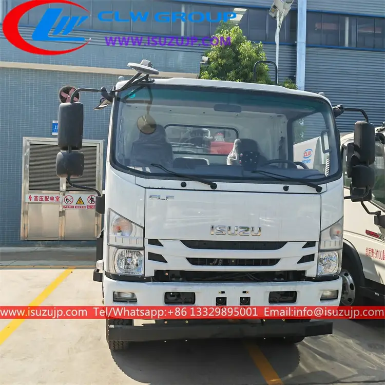 ISUZU ELF 8cbm Rubbish Compactor Truck view 2