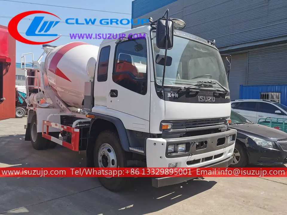ISUZU FTR 7cbm Transit Mixer Truck view 3