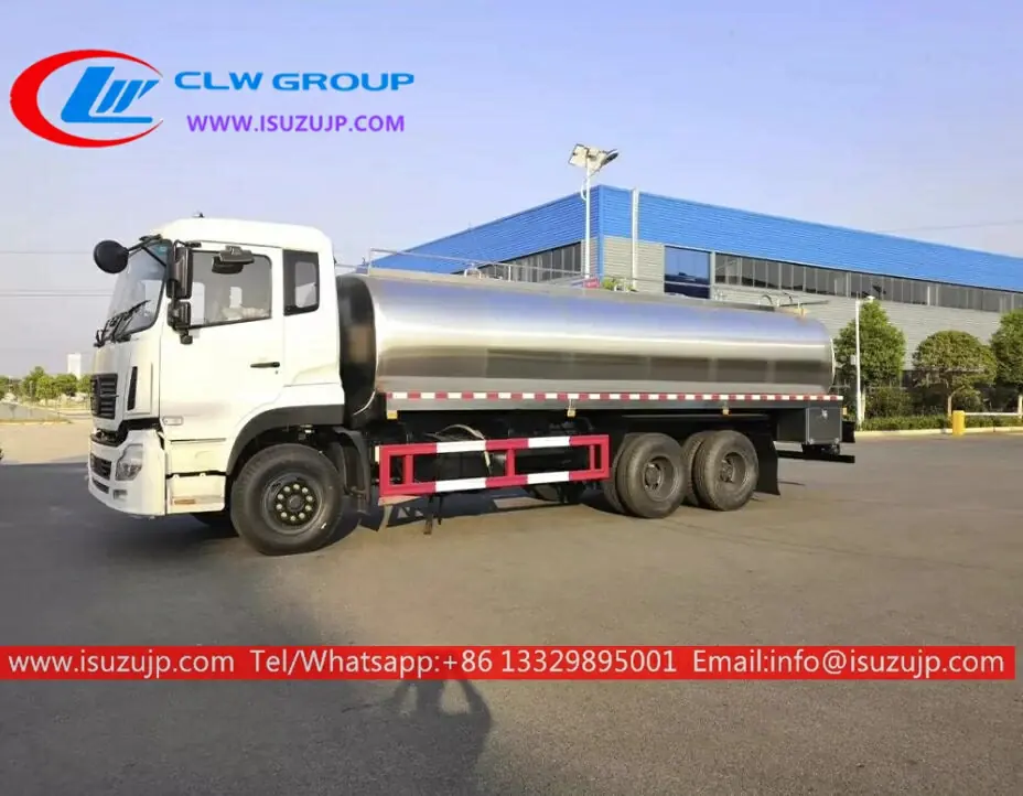ISUZU FVZ 20000L Stainless Steel Water Delivery Truck for Sale view 2