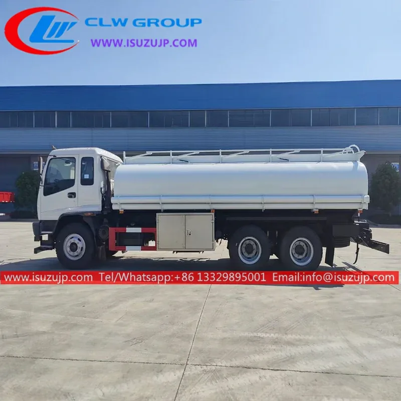 ISUZU FVZ 5000 Gallons Bulk Milk Storage Tank Truck for Sale view 2