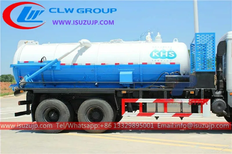ISUZU FVZ Double Cabin 20000liters Septic Pump Truck for Sale in South Africa view 2