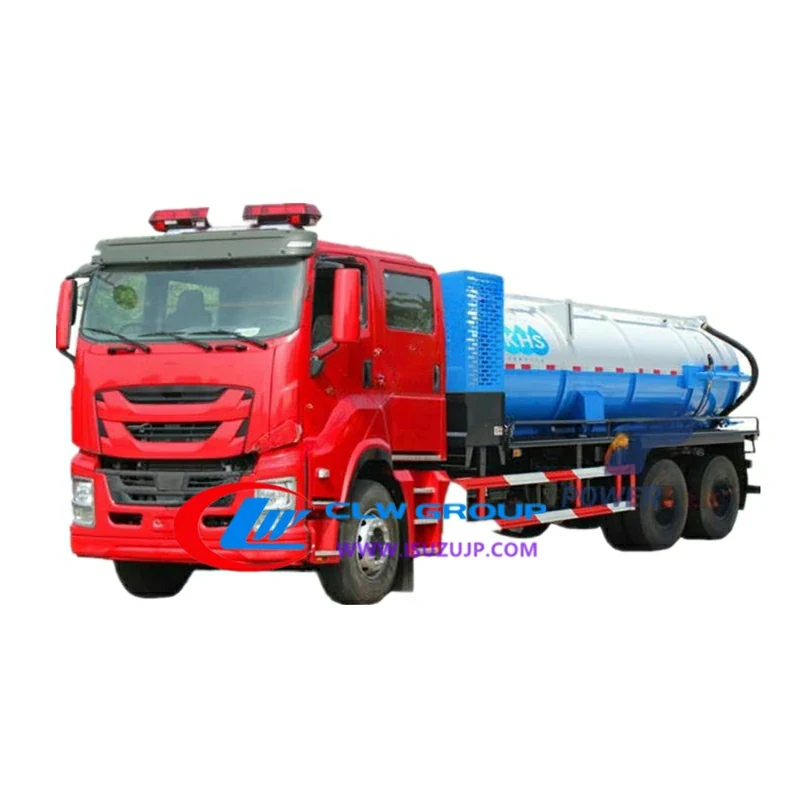 ISUZU FVZ Double Cabin 20000liters Septic Pump Truck for Sale in South Africa view 5
