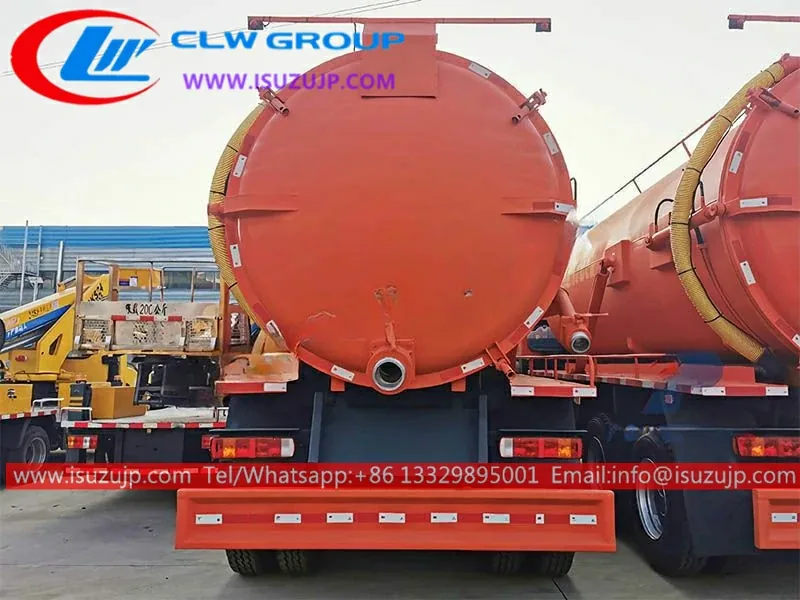 ISUZU GIGA 420HP 20m3 Vacuum Tank Truck for Sale view 4